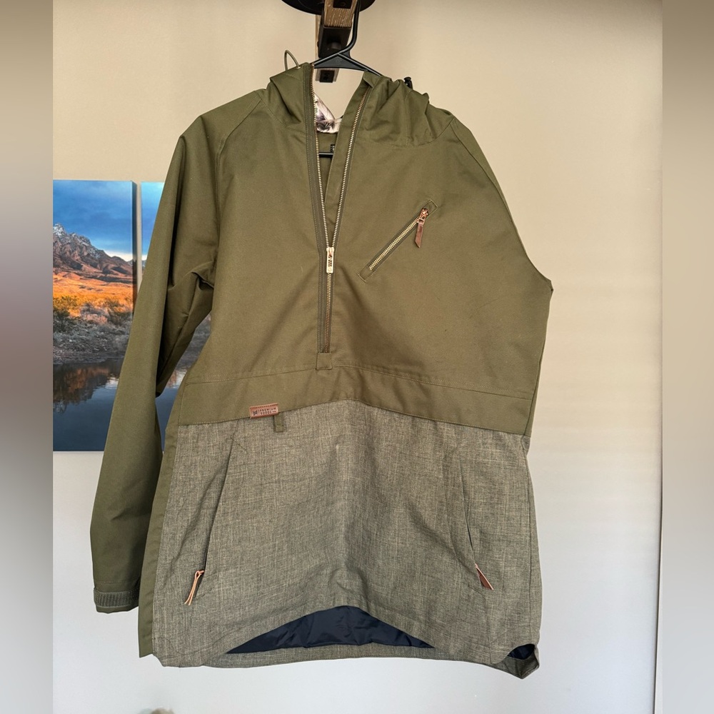 L1 Premium Goods Women’s Snowboard Jacket Size Large Olive